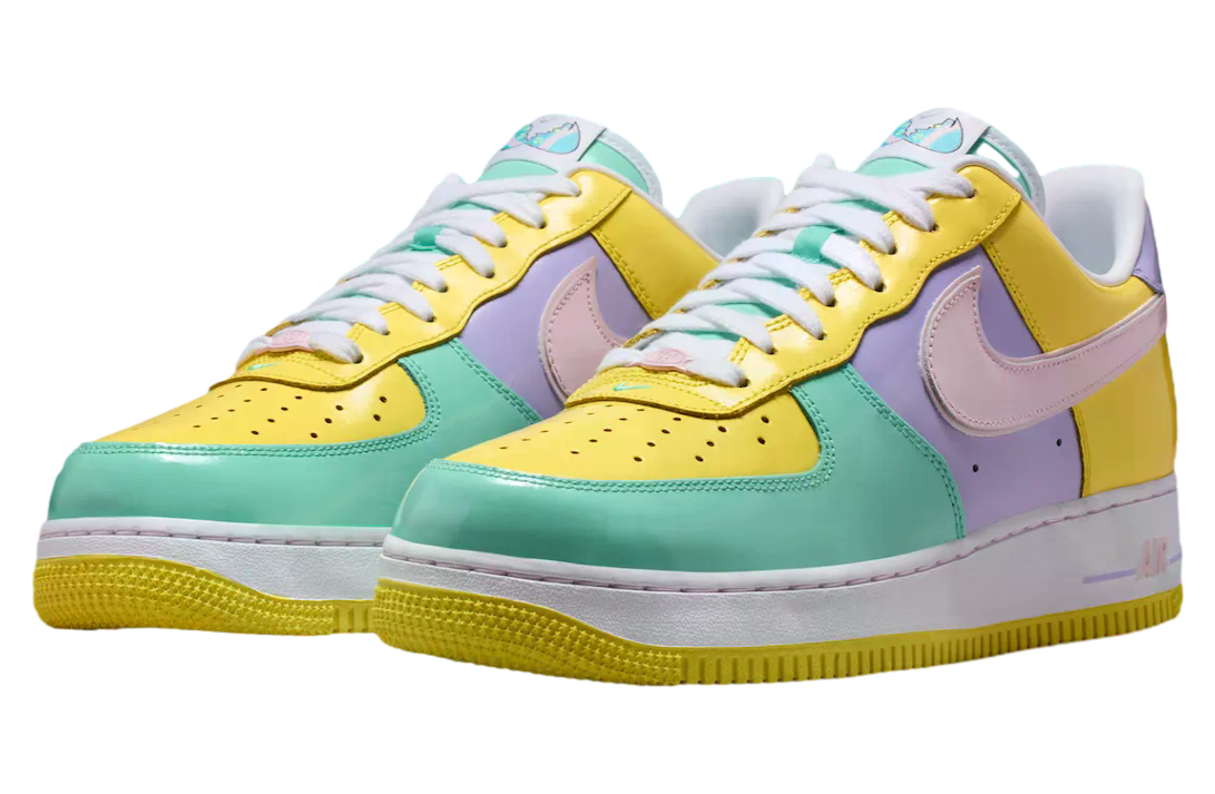 Nike Air Force 1 Low Easter Yellow Pulse / Hydrangeas - Image 2