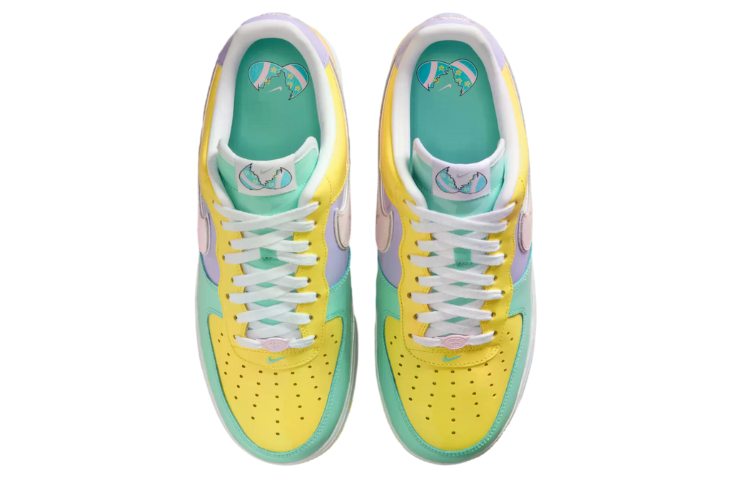 Nike Air Force 1 Low Easter Yellow Pulse / Hydrangeas - Image 4