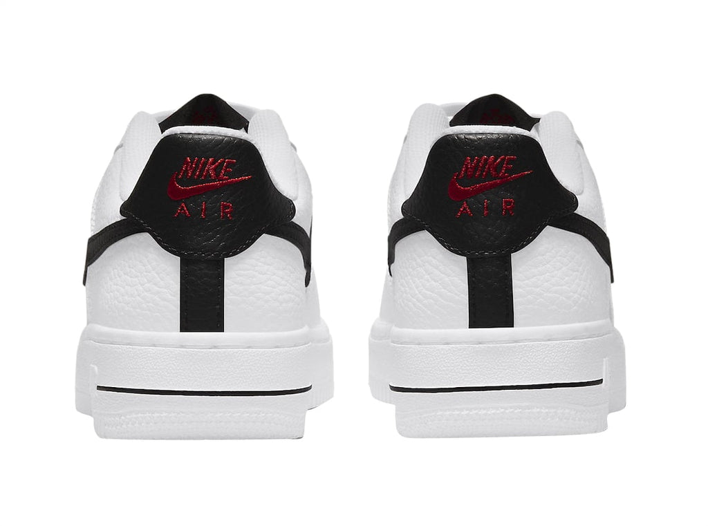 Nike Air Force 1 Low GS Mesh Pocket White Black - Image 4