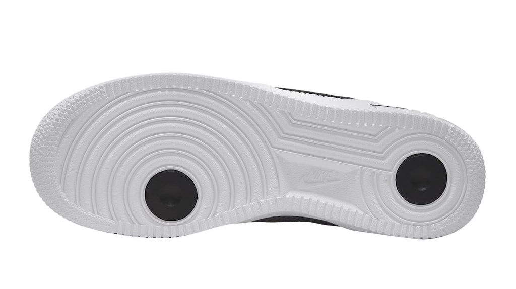 Nike Air Force 1 Low GS Mesh Pocket White Black - Image 5