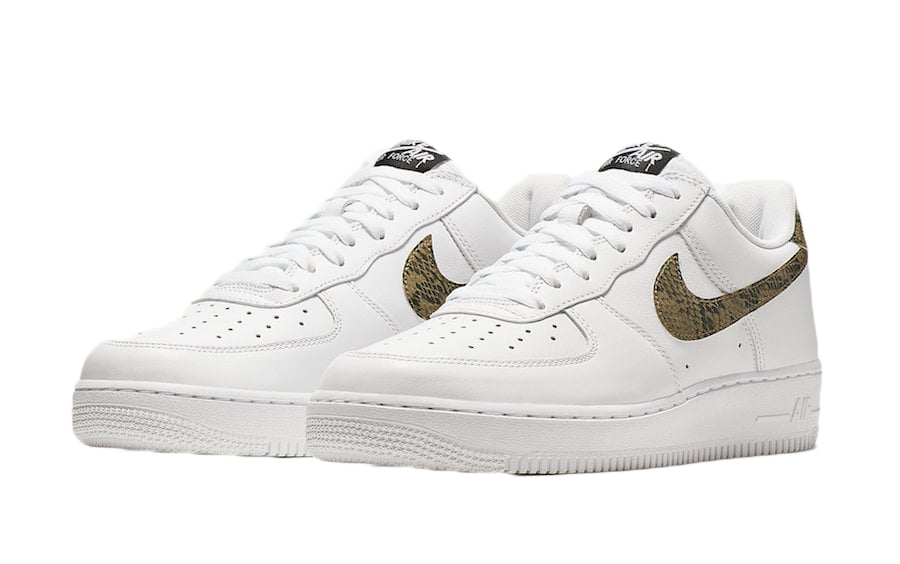Nike Air Force 1 Low Ivory Snake - Image 2
