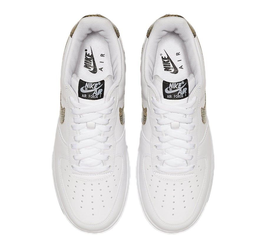 Nike Air Force 1 Low Ivory Snake - Image 4