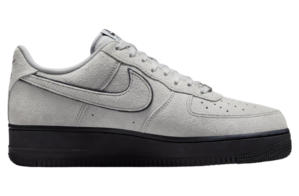 Nike Air Force 1 Low Light Smoke Grey / Black - Image 3
