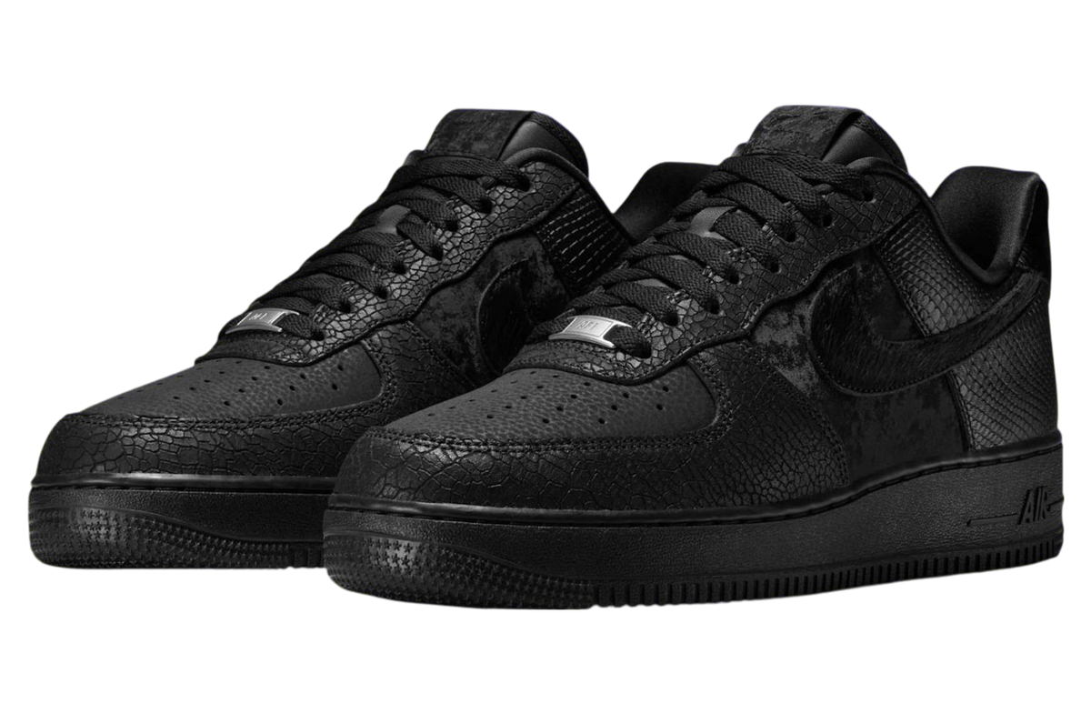 Nike Air Force 1 Low Luxe Black - Image 2