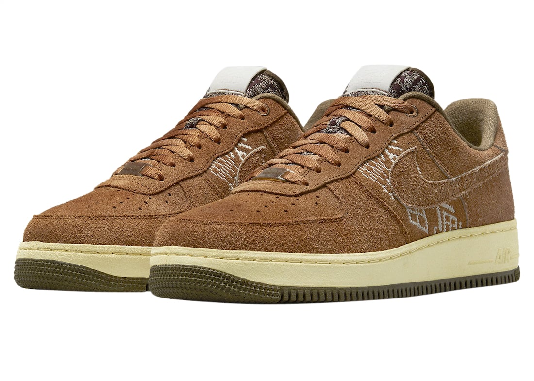 Nike Air Force 1 Low NAI-KE Flax - Image 2