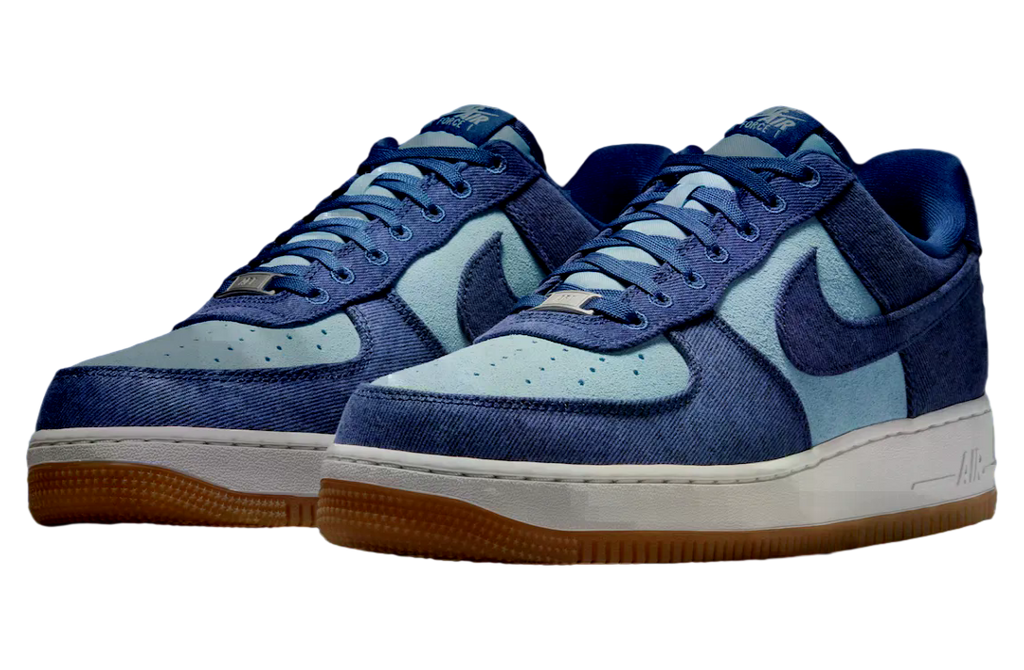 Nike Air Force 1 Low Navy / Worn Blue - Image 2
