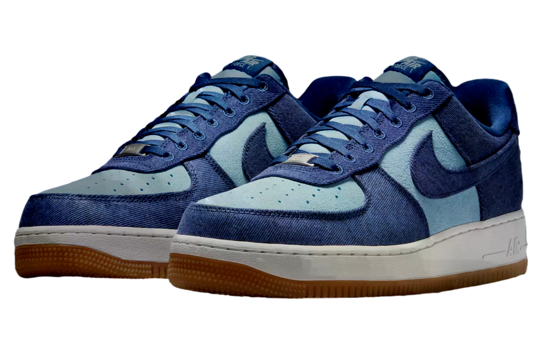 Nike Air Force 1 Low Navy / Worn Blue - Image 2