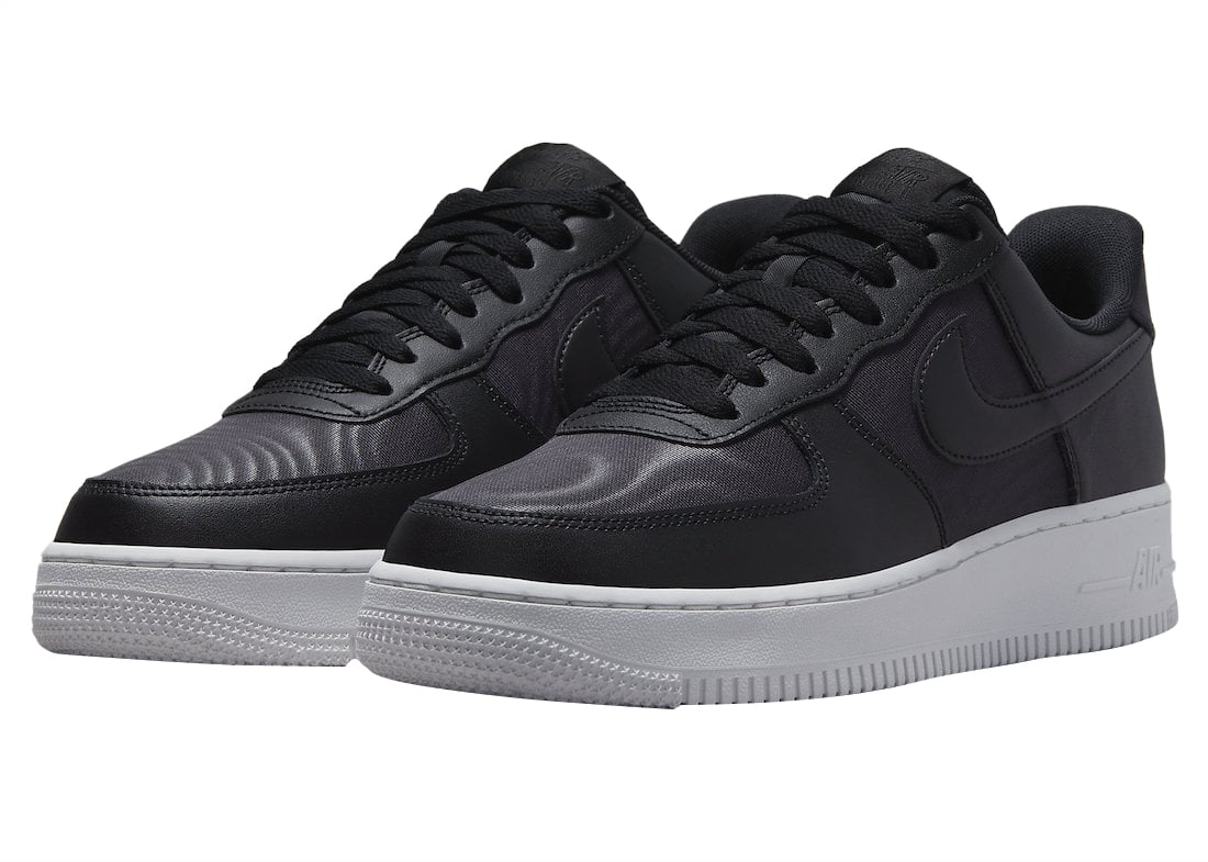 Nike Air Force 1 Low Nylon Black - Image 2