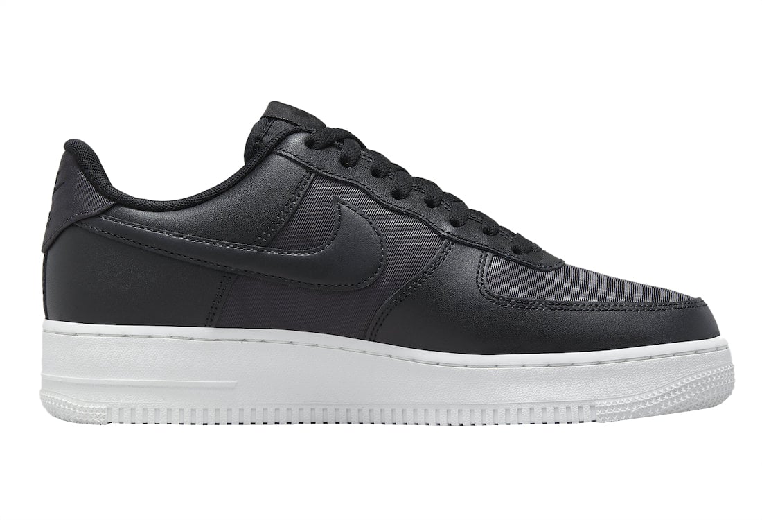 Nike Air Force 1 Low Nylon Black - Image 3