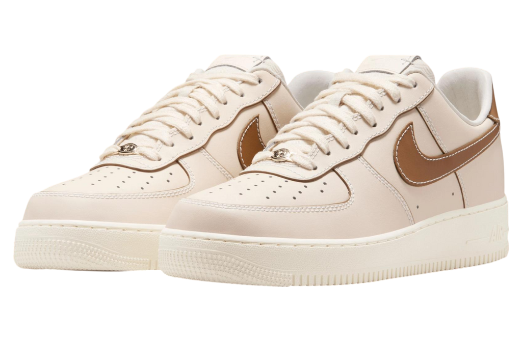 Nike Air Force 1 Low Pearl White / Light Beige - Image 2