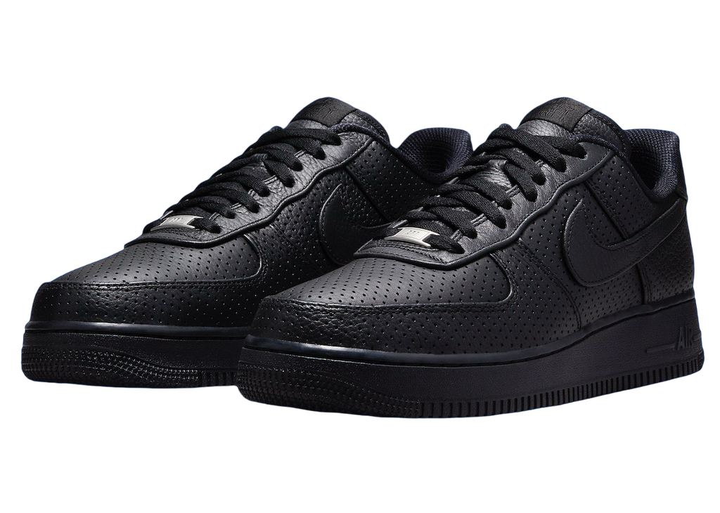 Nike Air Force 1 Low Perforated Black - Image 2