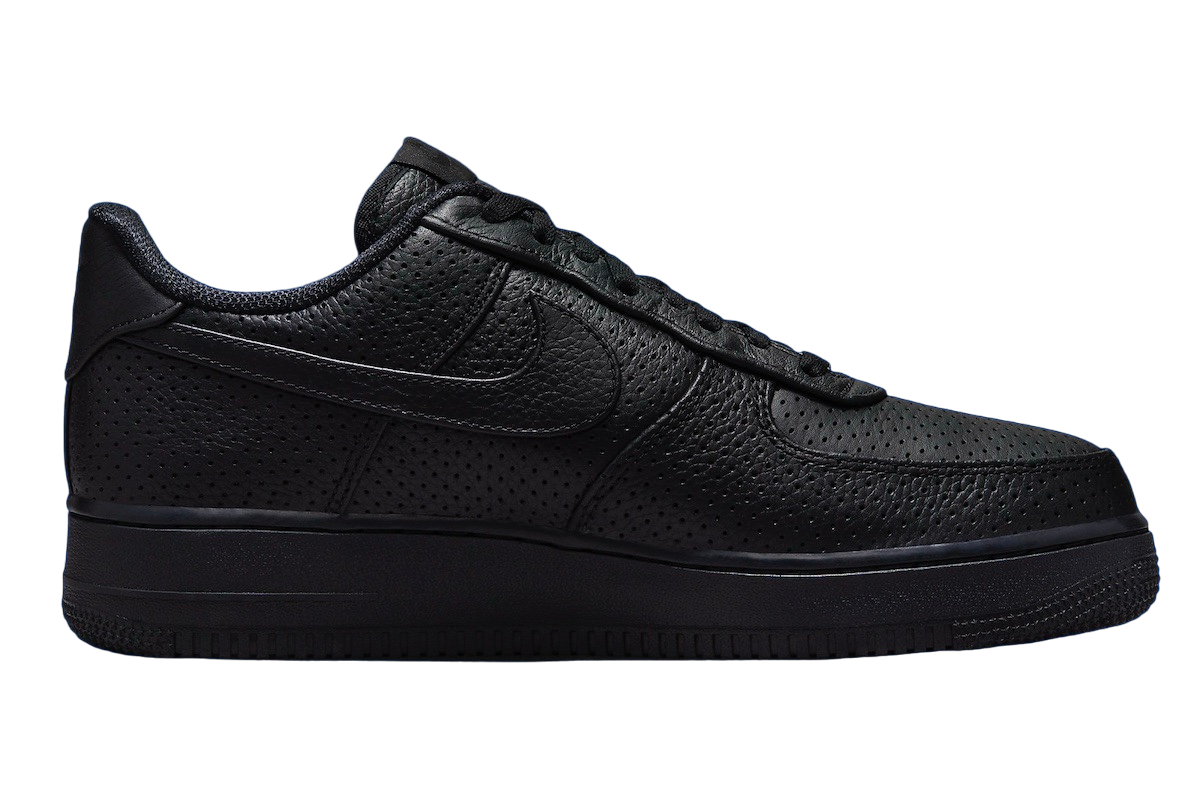 Nike Air Force 1 Low Perforated Black - Image 3