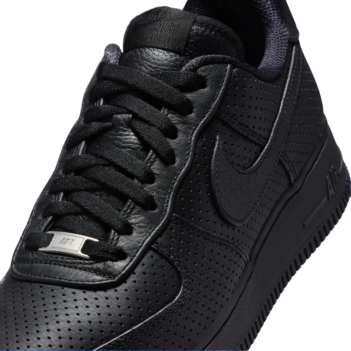 Nike Air Force 1 Low Perforated Black - Image 7