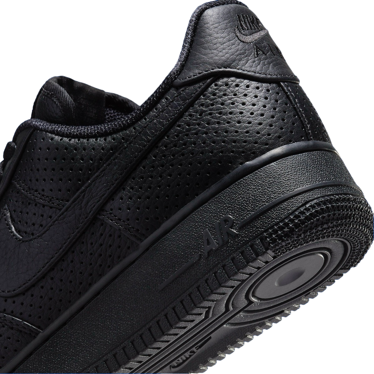 Nike Air Force 1 Low Perforated Black - Image 8