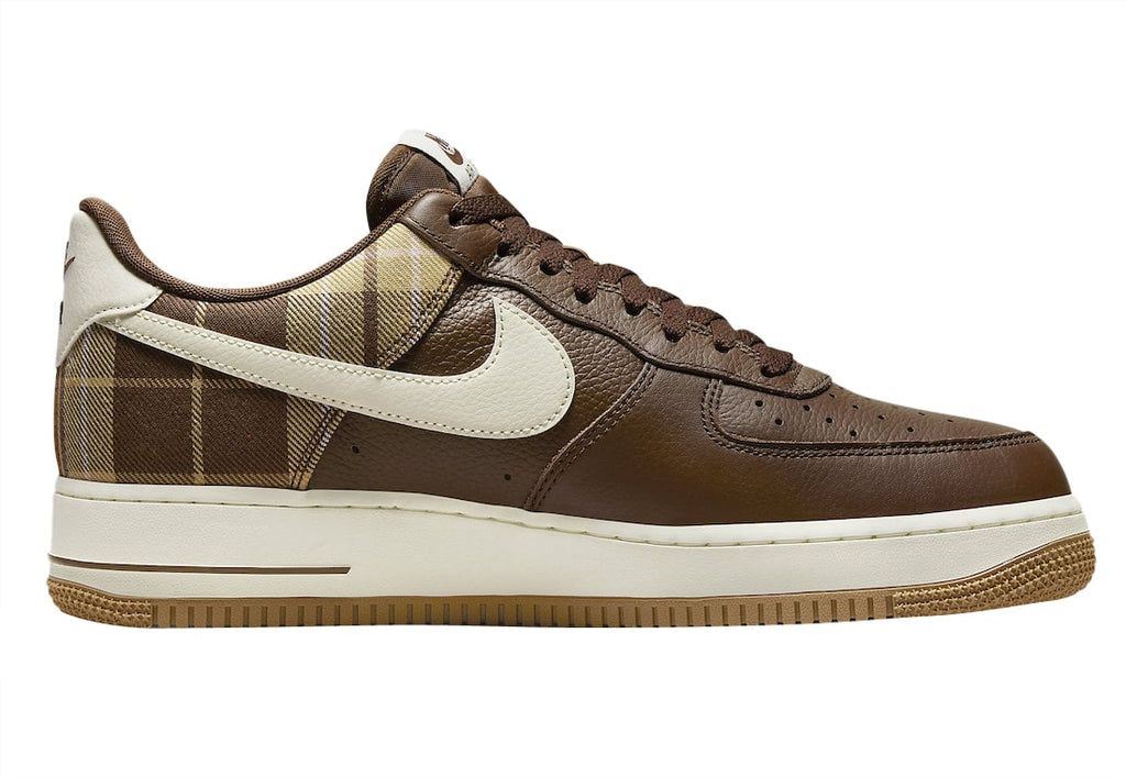 Nike Air Force 1 Low Plaid Cacao - Image 3