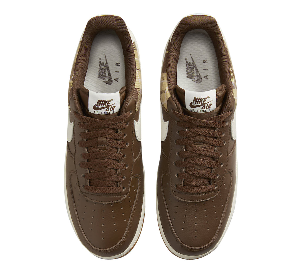 Nike Air Force 1 Low Plaid Cacao - Image 4