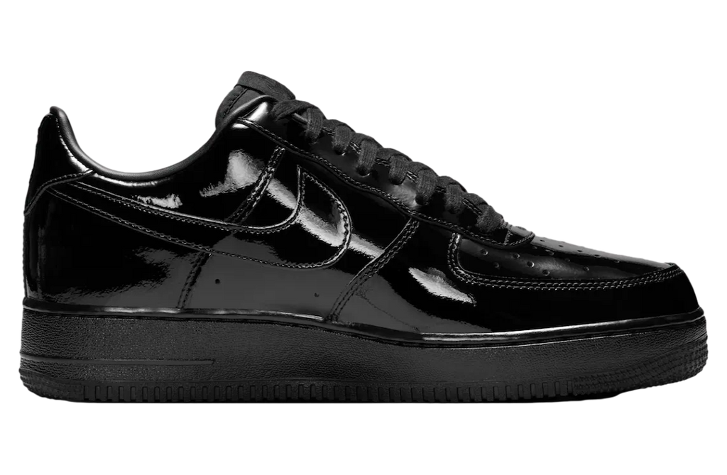 Nike Air Force 1 Low Premium Black Patent - Image 3