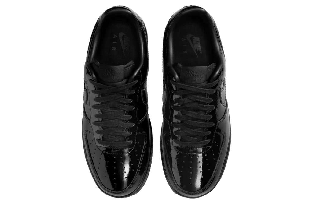 Nike Air Force 1 Low Premium Black Patent - Image 4