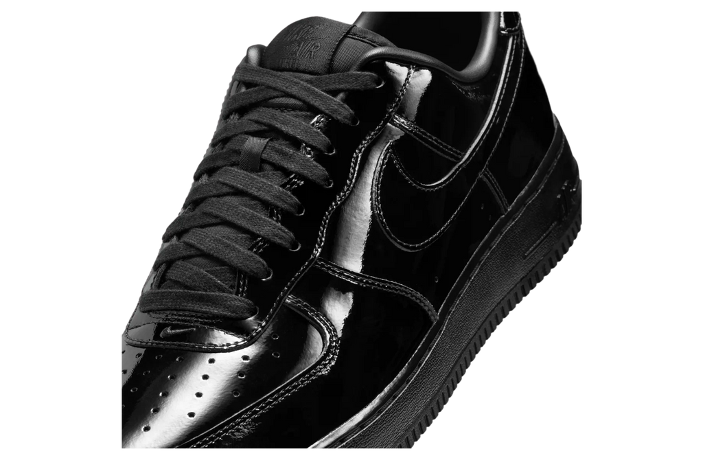 Nike Air Force 1 Low Premium Black Patent - Image 7