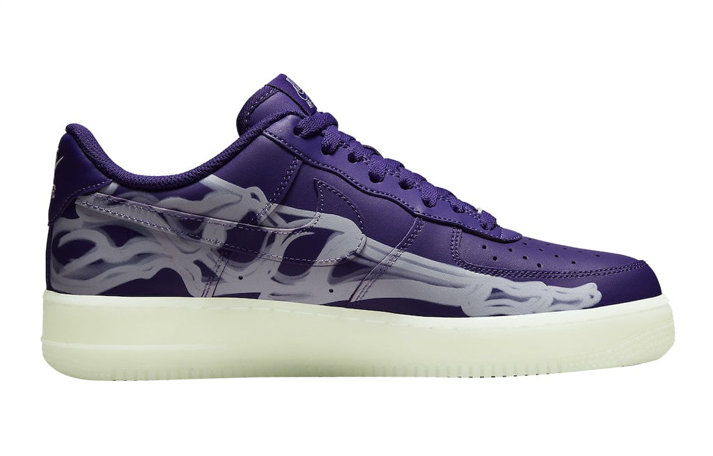 Nike Air Force 1 Low Purple Skeleton - Image 4