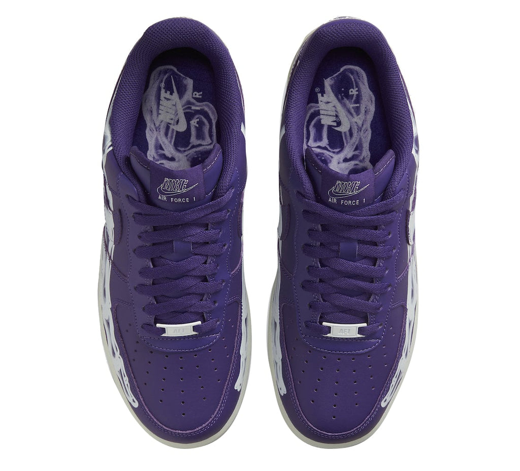 Nike Air Force 1 Low Purple Skeleton - Image 5