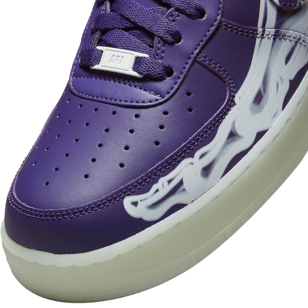 Nike Air Force 1 Low Purple Skeleton - Image 8