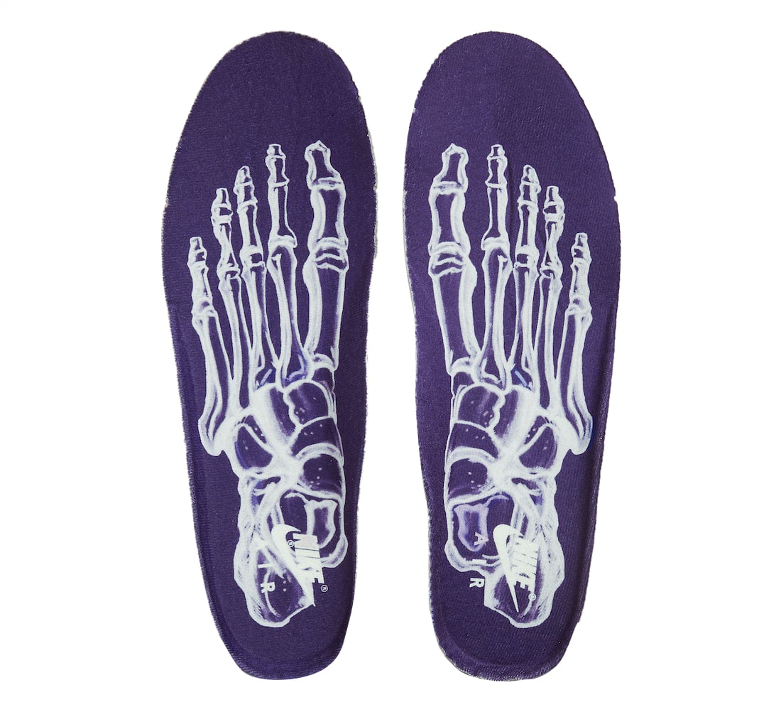 Nike Air Force 1 Low Purple Skeleton - Image 10