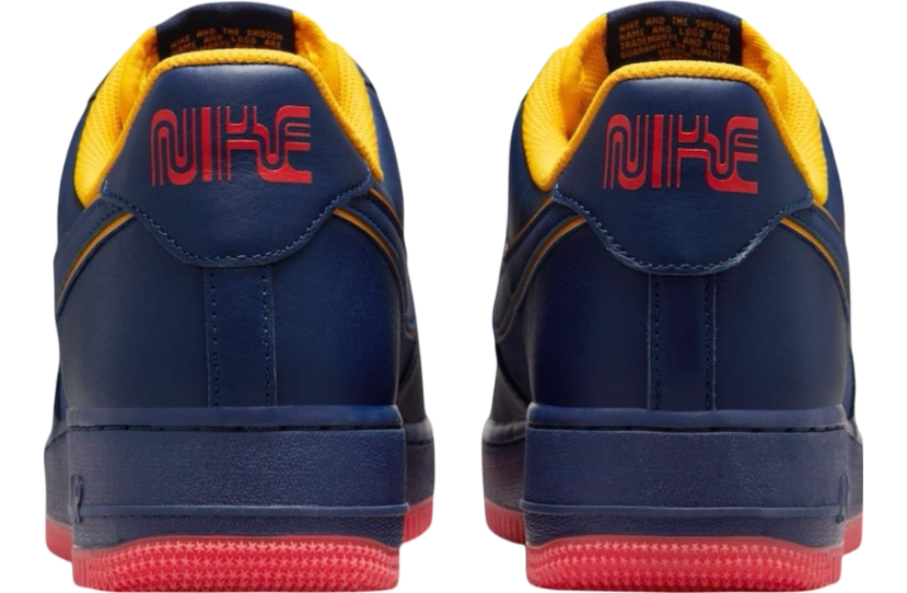 Nike Air Force 1 Low Retro Pack Navy / Gold - Image 5