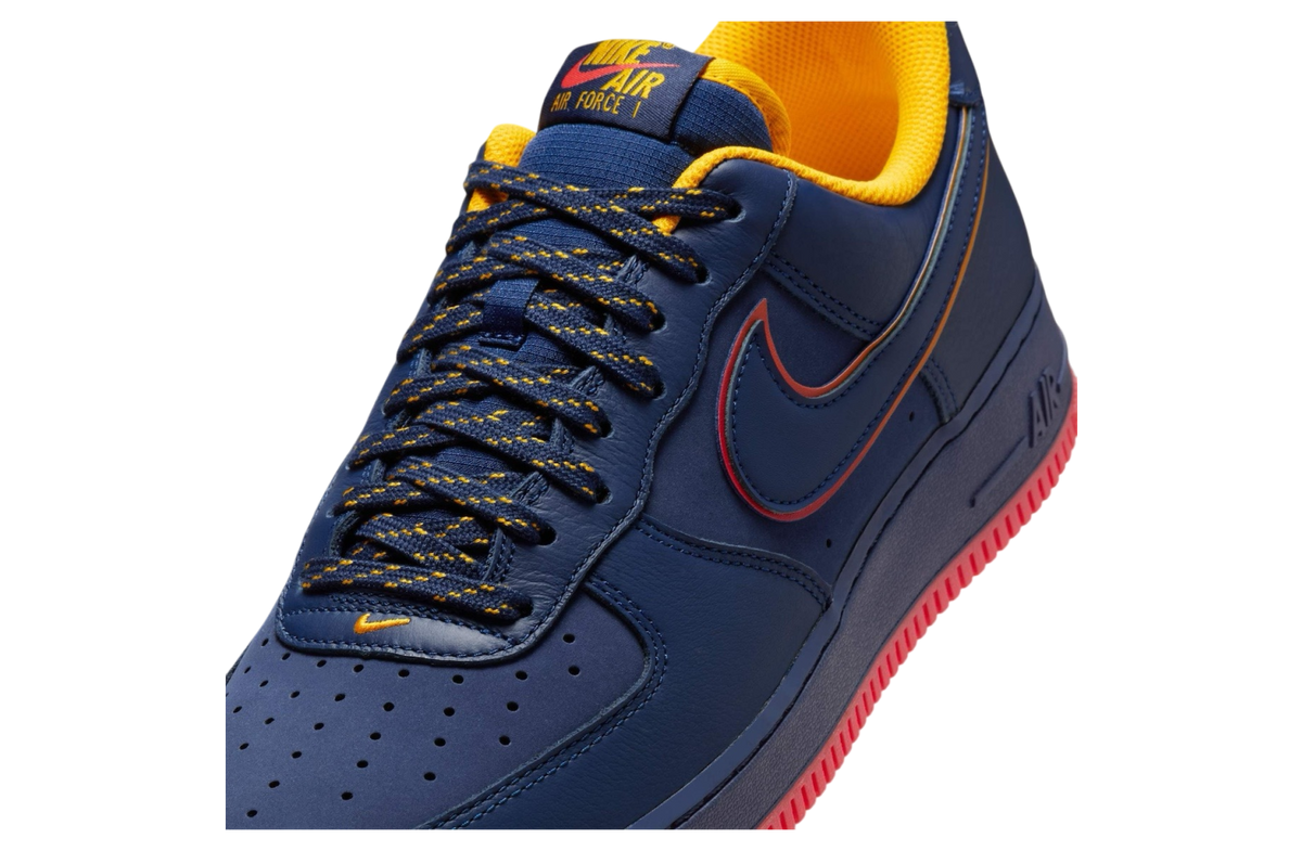 Nike Air Force 1 Low Retro Pack Navy / Gold - Image 7