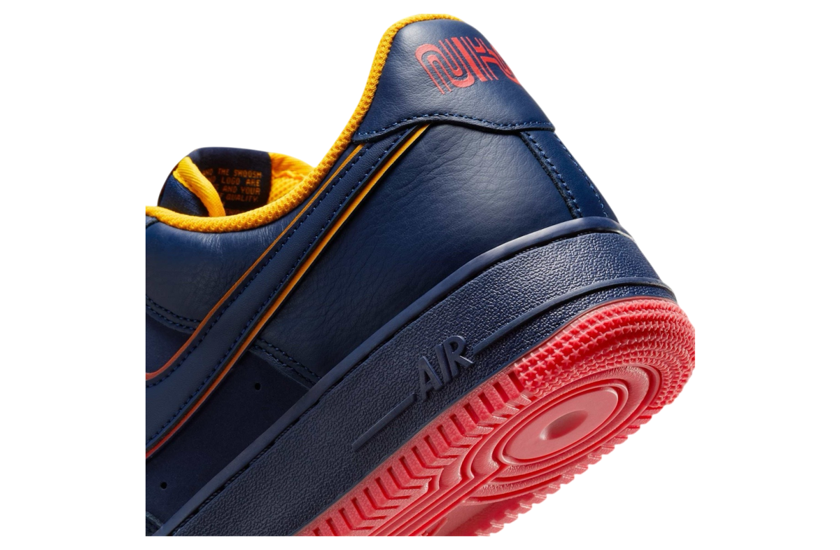 Nike Air Force 1 Low Retro Pack Navy / Gold - Image 8