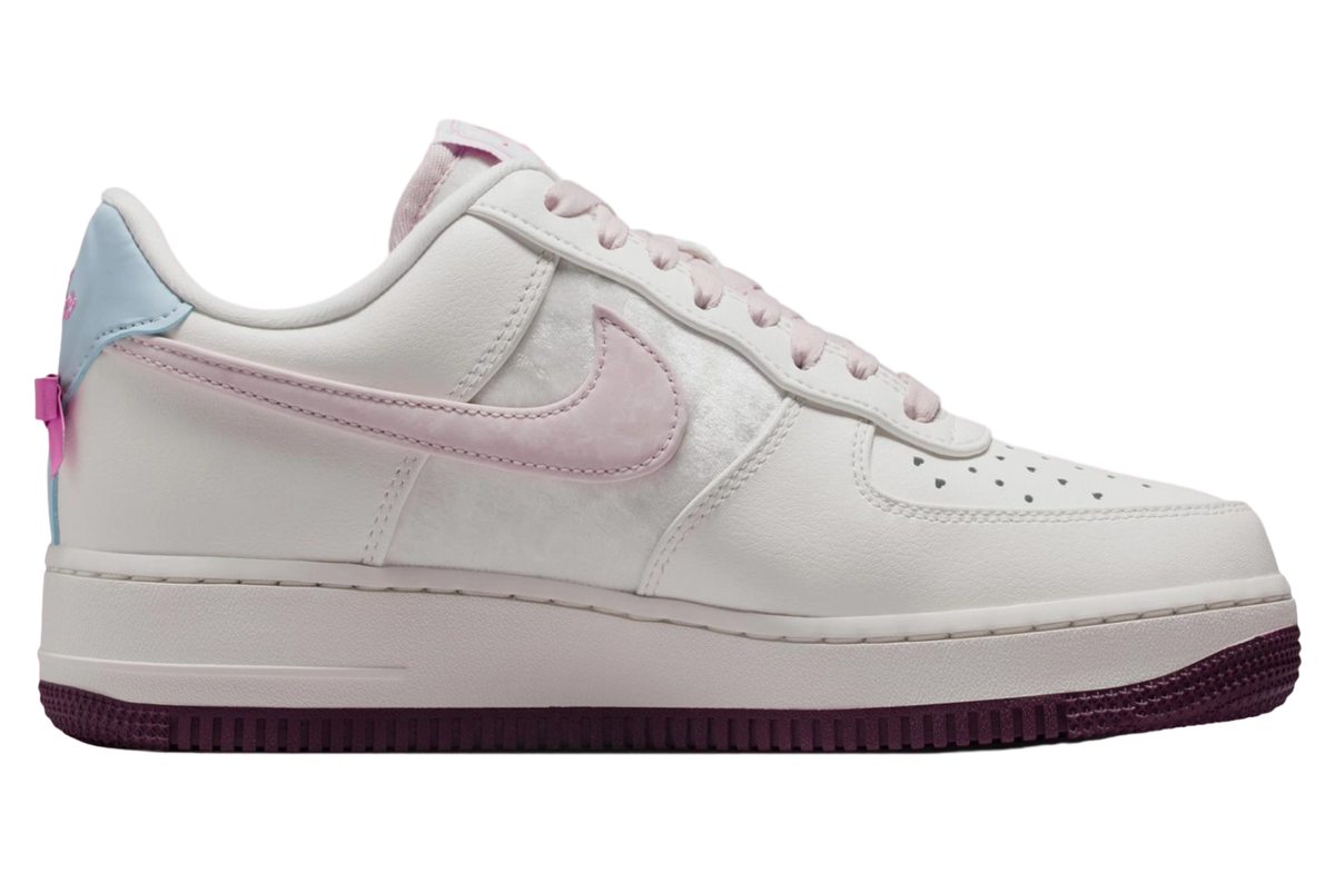 Nike Air Force 1 Low Sail / Light Armory Blue / Silt Red - Image 5