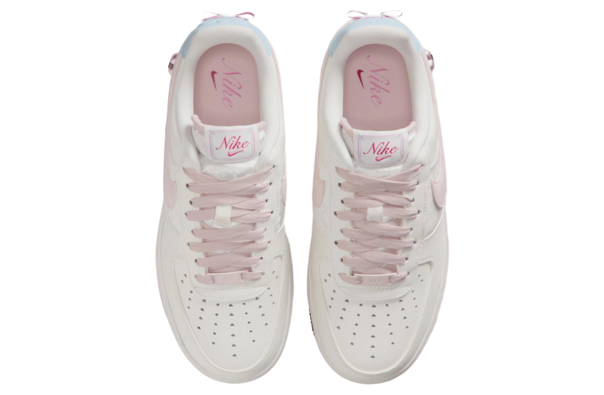 Nike Air Force 1 Low Sail / Light Armory Blue / Silt Red - Image 6