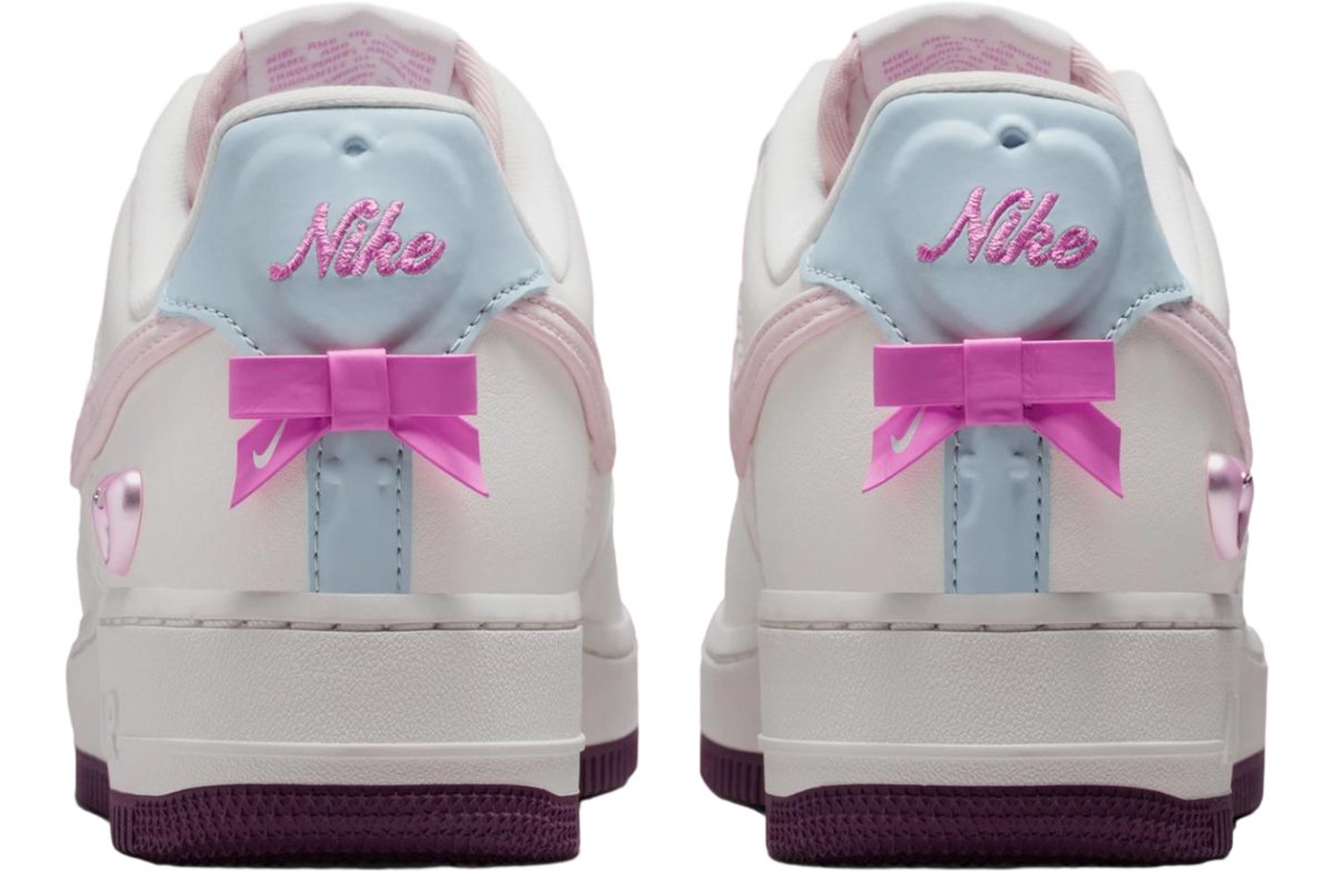 Nike Air Force 1 Low Sail / Light Armory Blue / Silt Red - Image 7