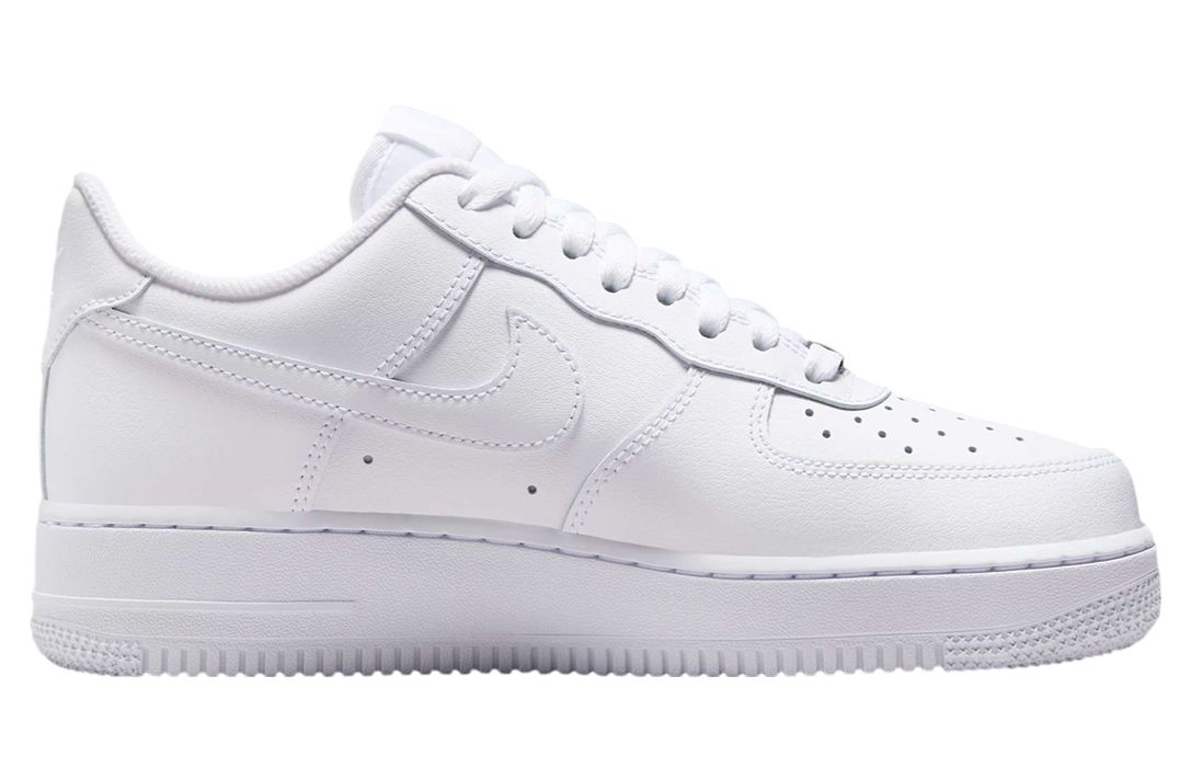Nike Air Force 1 Low Shredded Metal Swoosh White / Black - Image 3