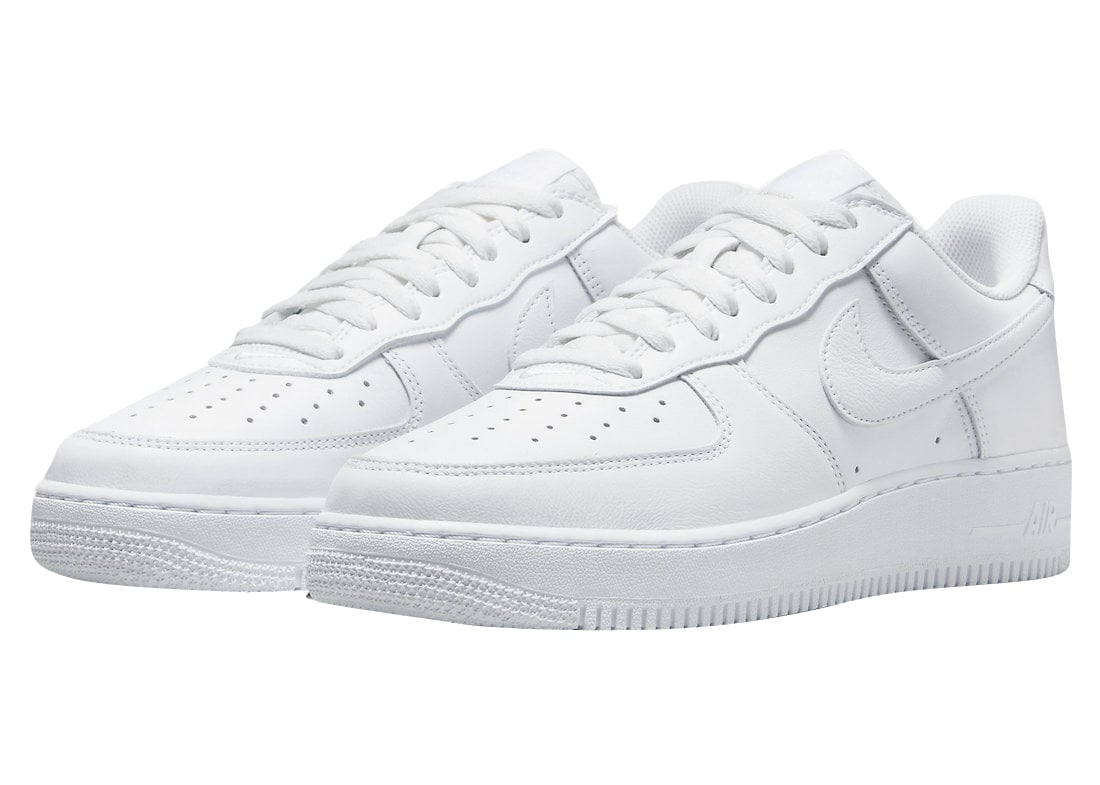 Nike Air Force 1 Low Since 82 Triple White - Image 2
