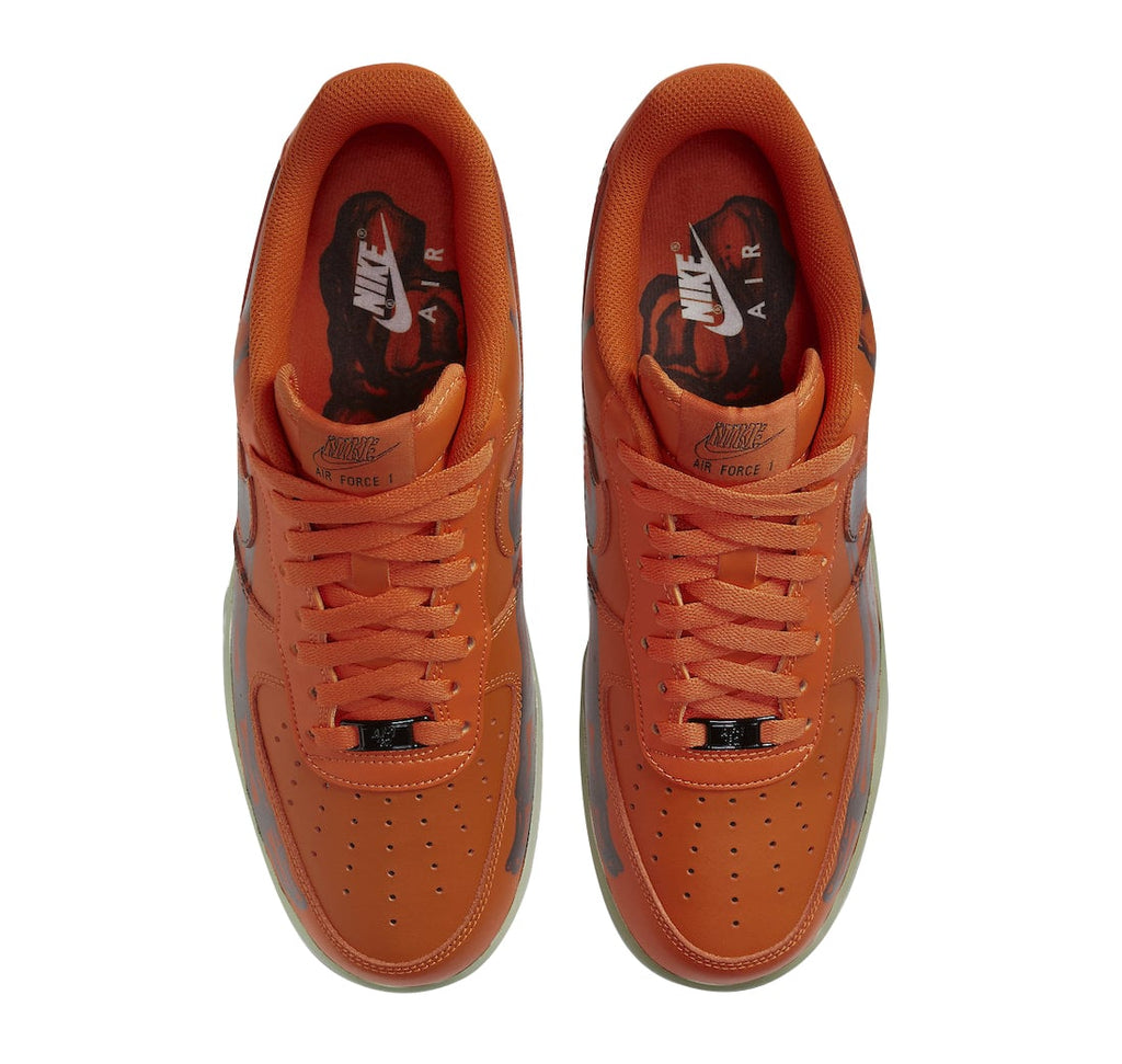 Nike Air Force 1 Low Skeleton Brilliant Orange - Image 4