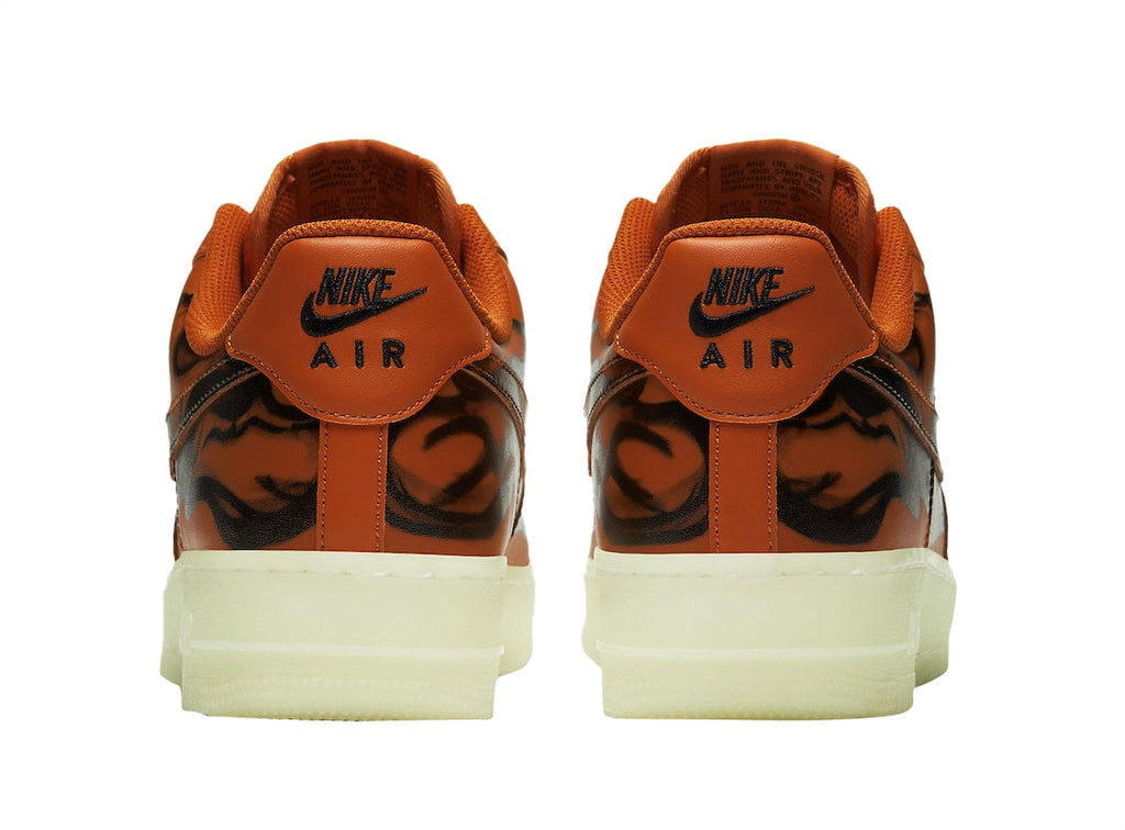 Nike Air Force 1 Low Skeleton Brilliant Orange - Image 5