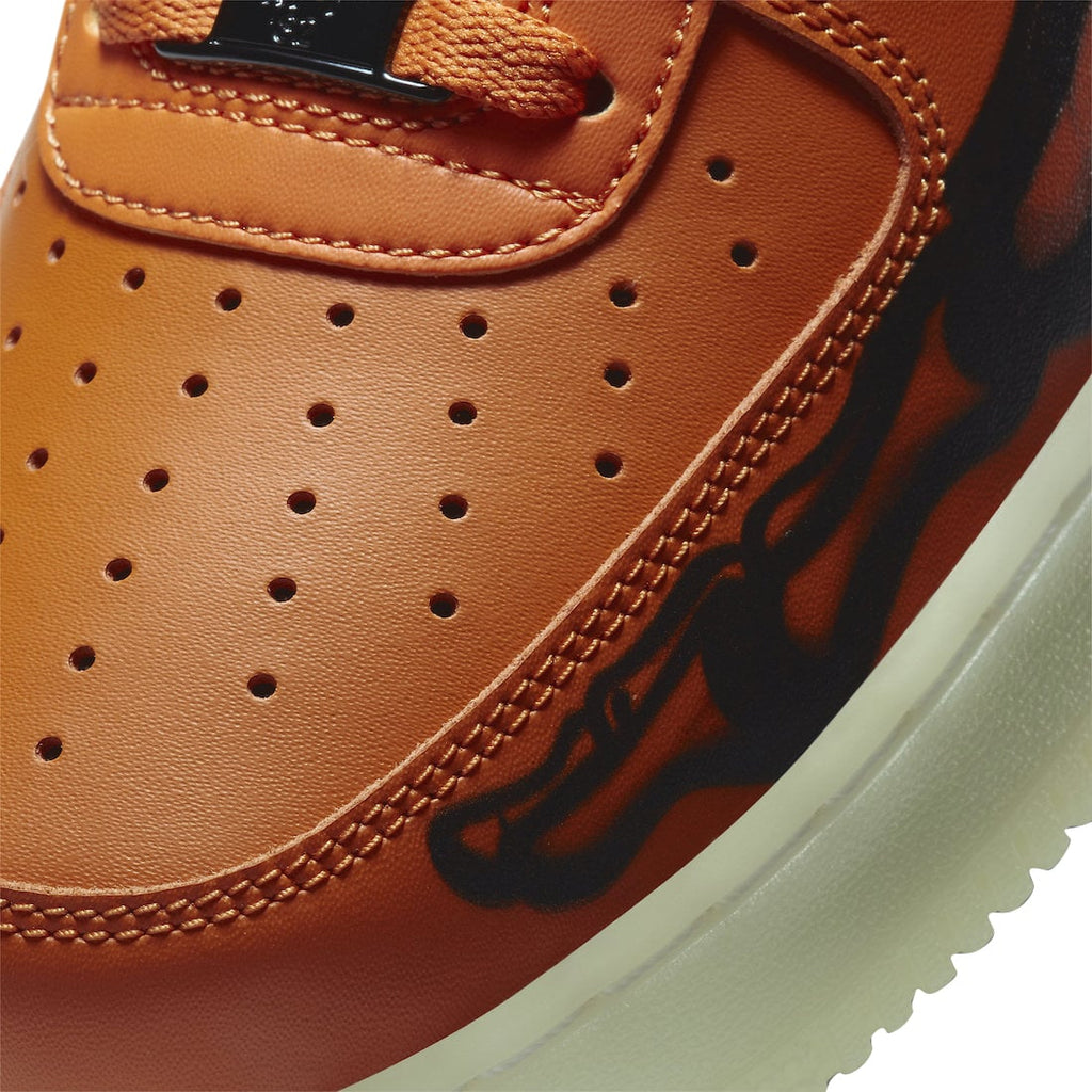 Nike Air Force 1 Low Skeleton Brilliant Orange - Image 9