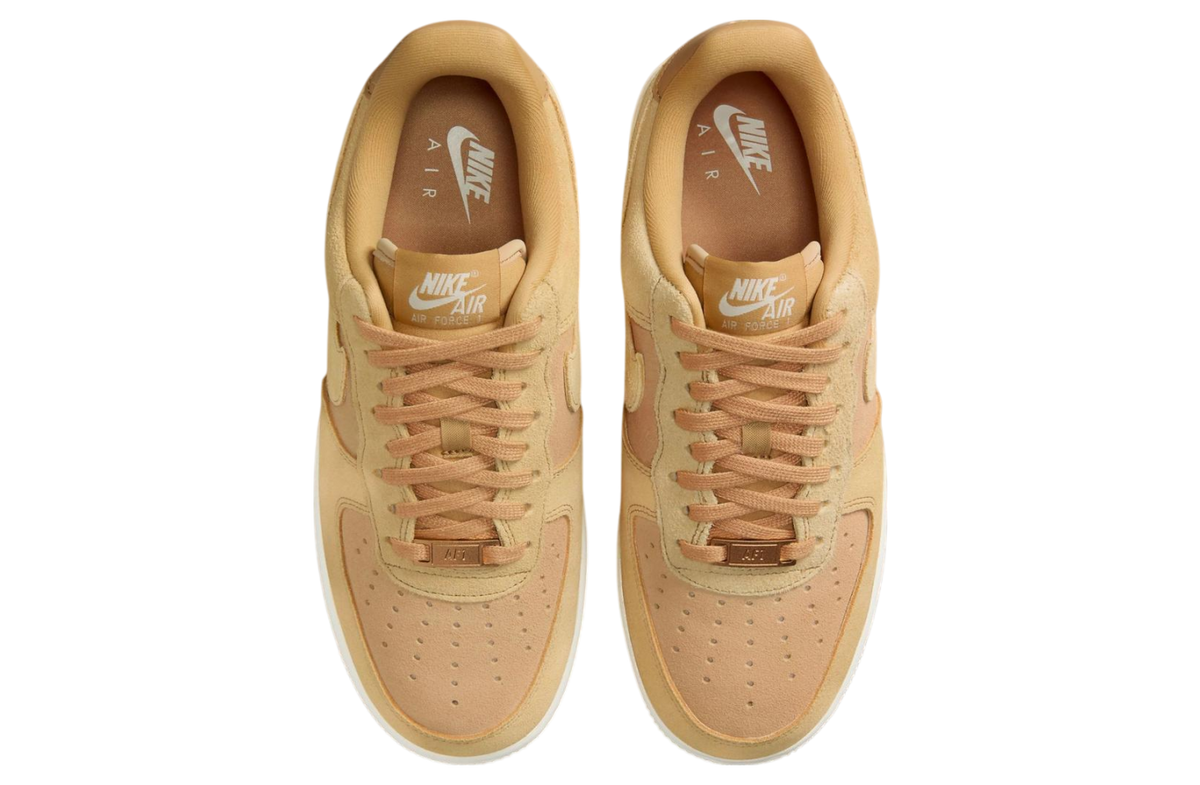 Nike Air Force 1 Low Suede Club Gold - Image 4