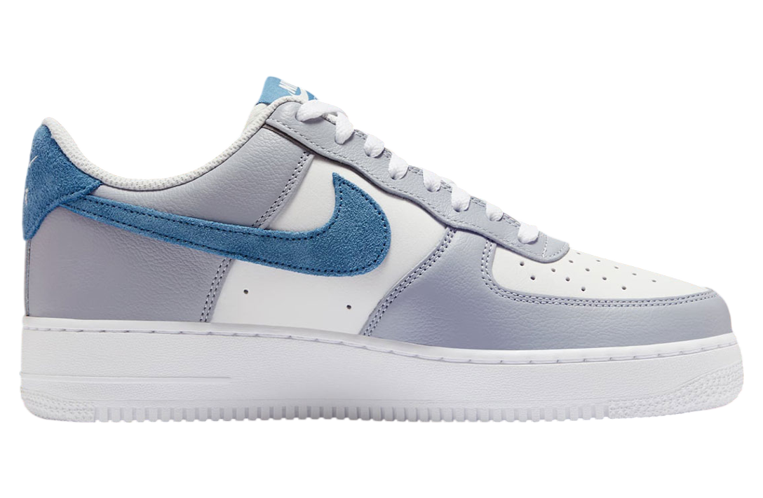 Nike Air Force 1 Low Summit White / Aegean Storm - Image 3