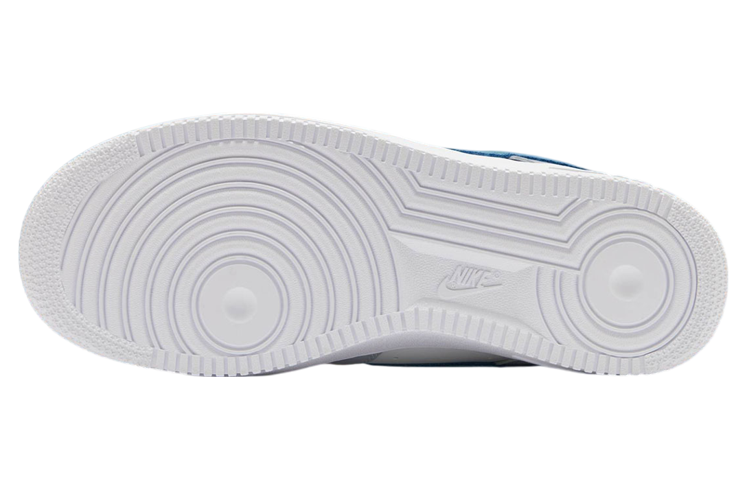 Nike Air Force 1 Low Summit White / Aegean Storm - Image 6