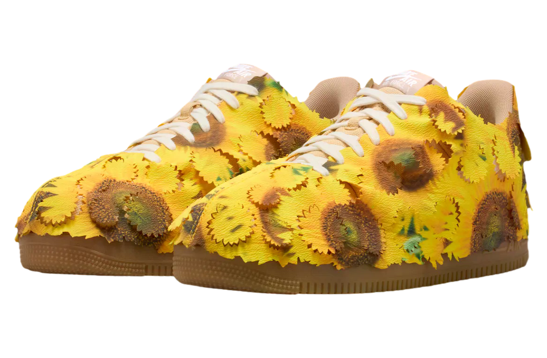 Nike Air Force 1 Low Sunflower Sesame / White - Image 2