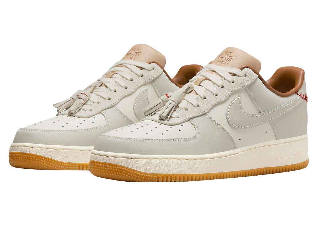 Nike Air Force 1 Low Tassels Light Bone - Image 2