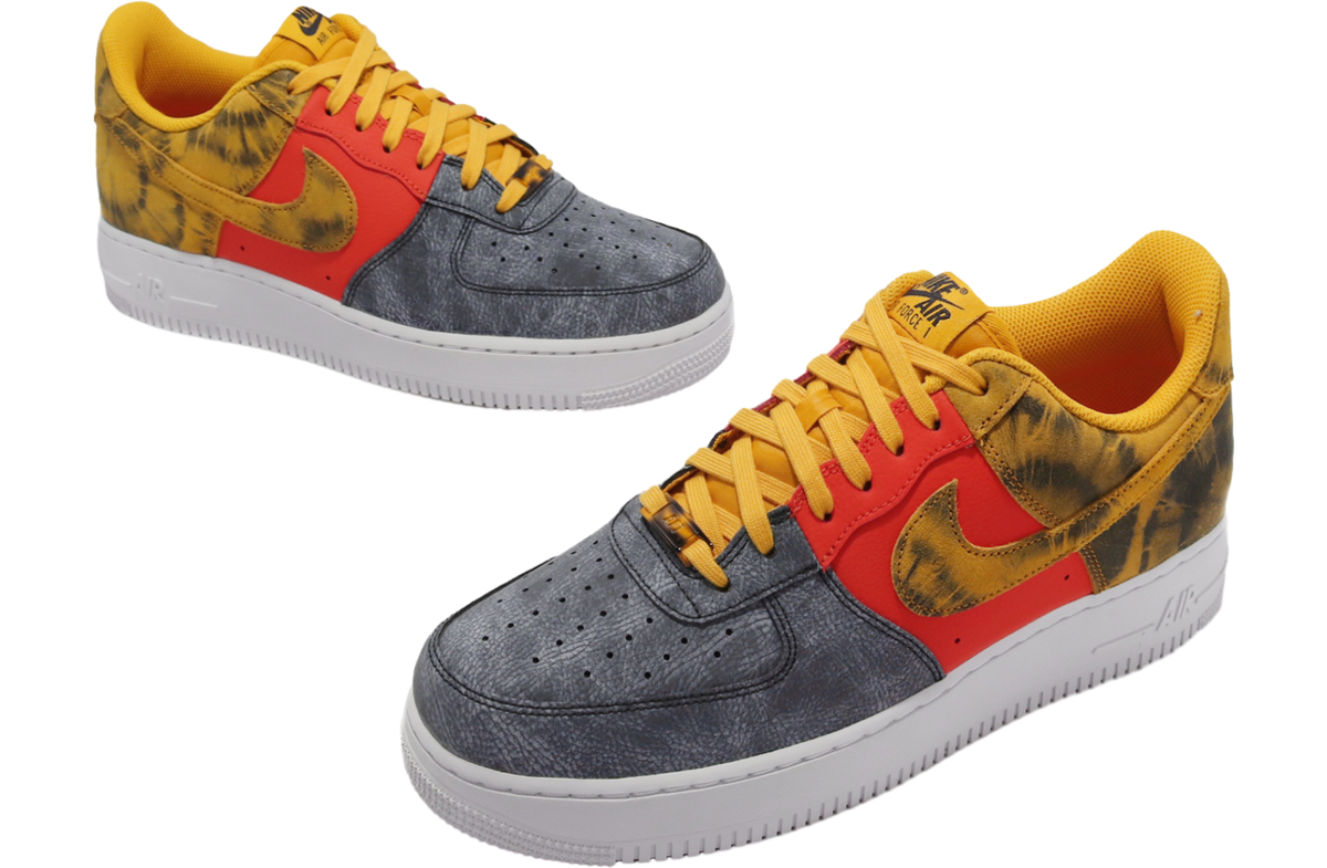 Nike Air Force 1 Low Tie Dye Dark Sulphur - Image 7