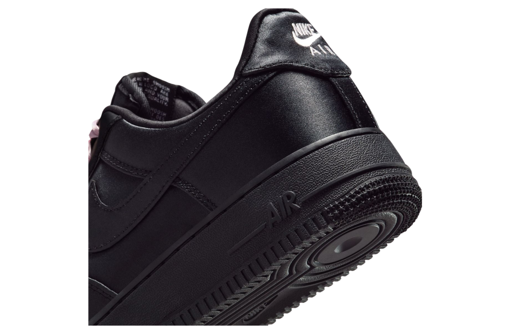 Nike Air Force 1 Low Triple Black Satin - Image 8
