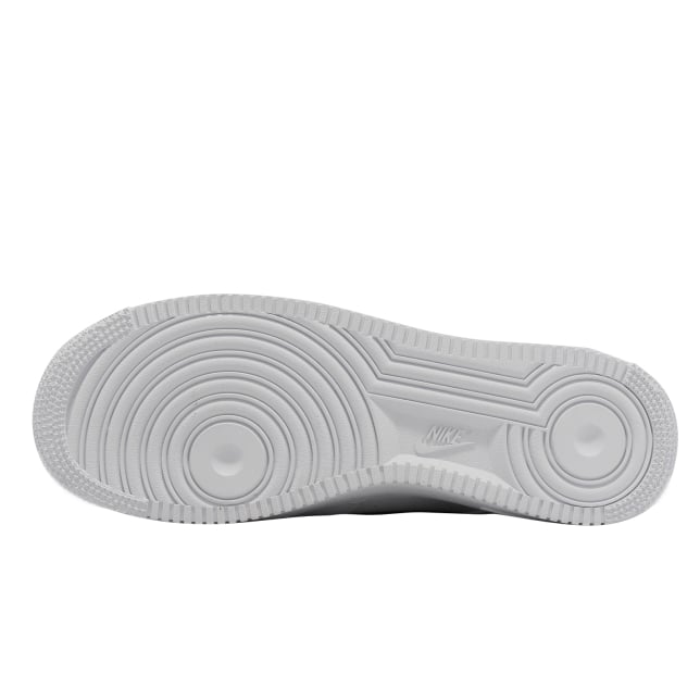 Nike Air Force 1 Low White Black Pebbled Leather - Image 4