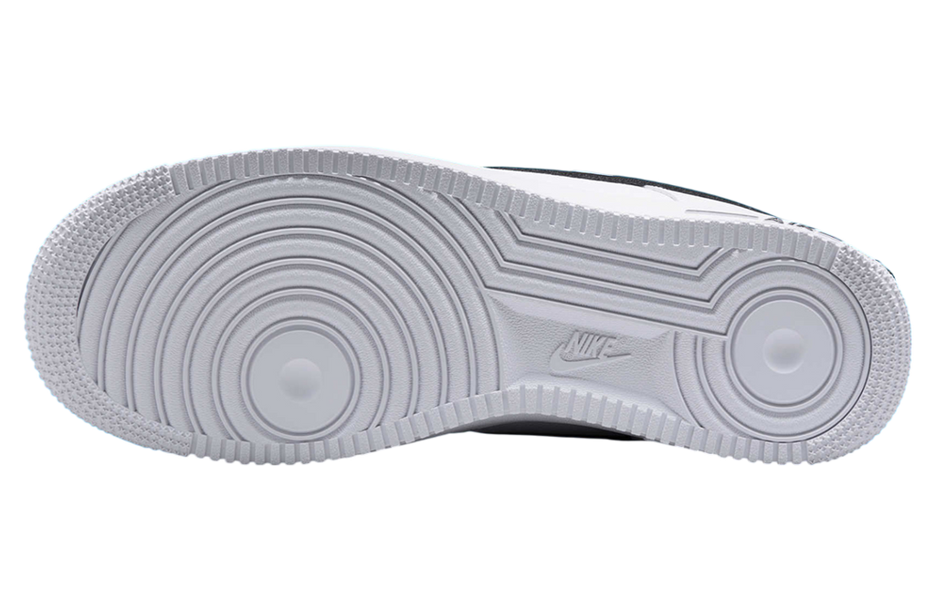 Nike Air Force 1 Low White / Black / Total Orange - Image 6