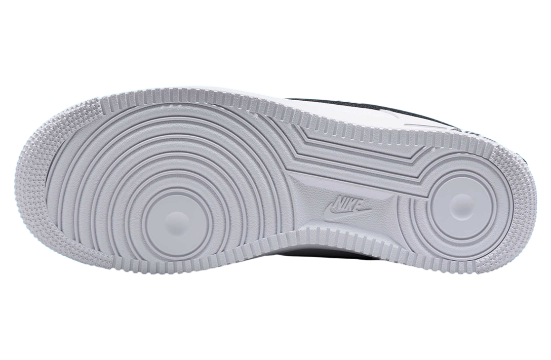 Nike Air Force 1 Low White / Black / Total Orange - Image 6
