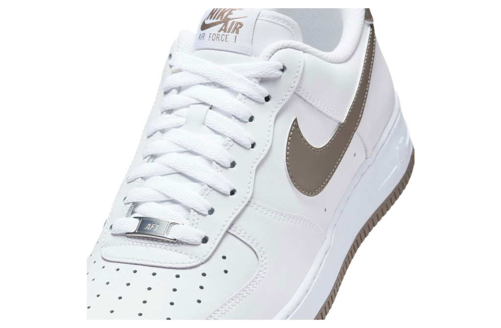 Nike Air Force 1 Low White / Brown - Image 6