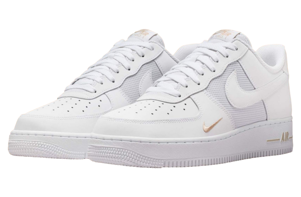 Nike Air Force 1 Low White / Metallic Silver - Image 2